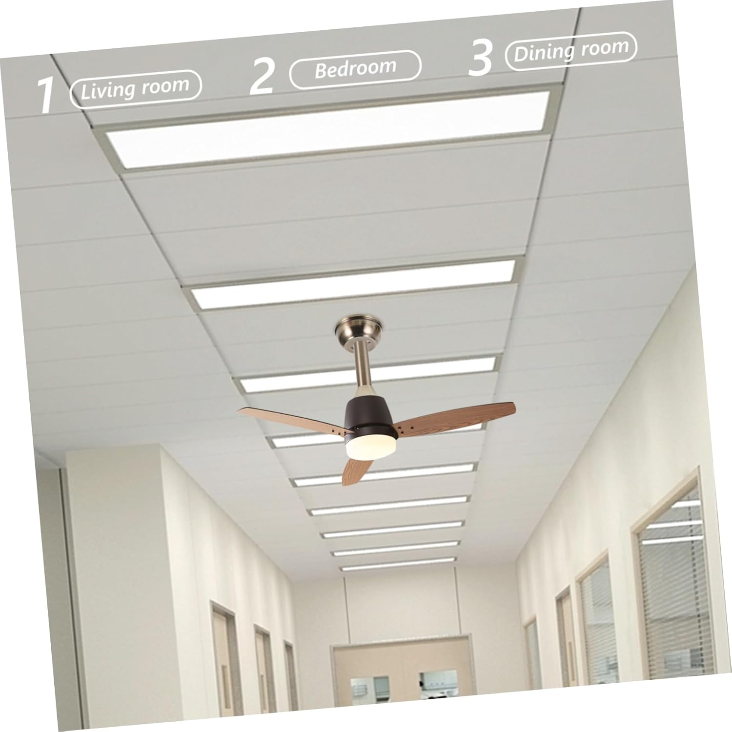 1Set Ceiling Fan Mounting Bracket Kit Durable Accessories for Ceiling Fans for Bedroom and Living Room Decor Compatible with Various Ceiling Fan