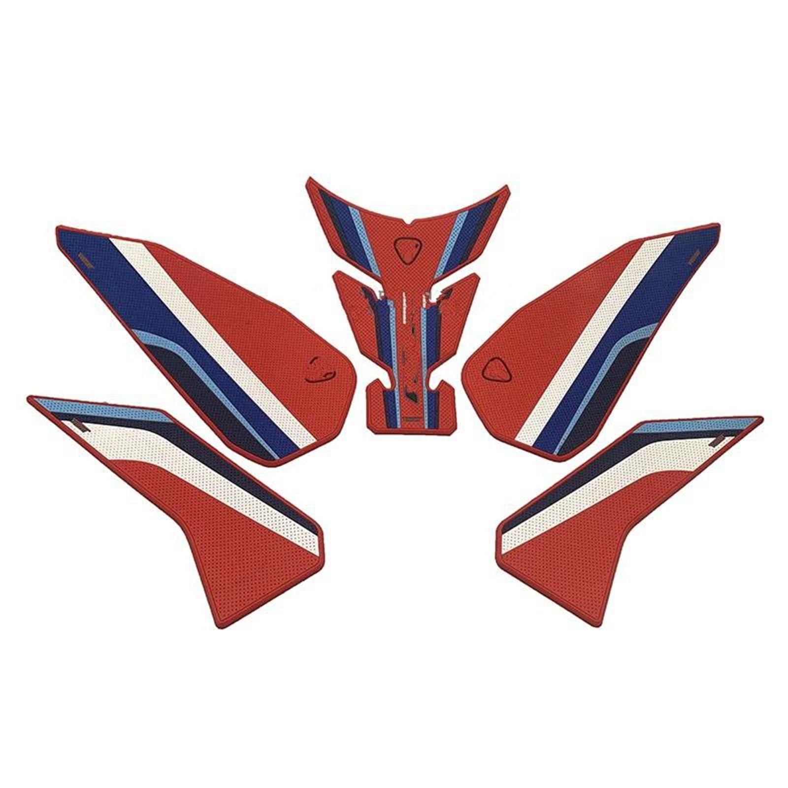 Motorcycle Tank Pad Protector Sticker Decal Gas Knee Grip Traction Side Model for CBR1000RR-R SP CBR1000RRR Tank Graphic(Color6)