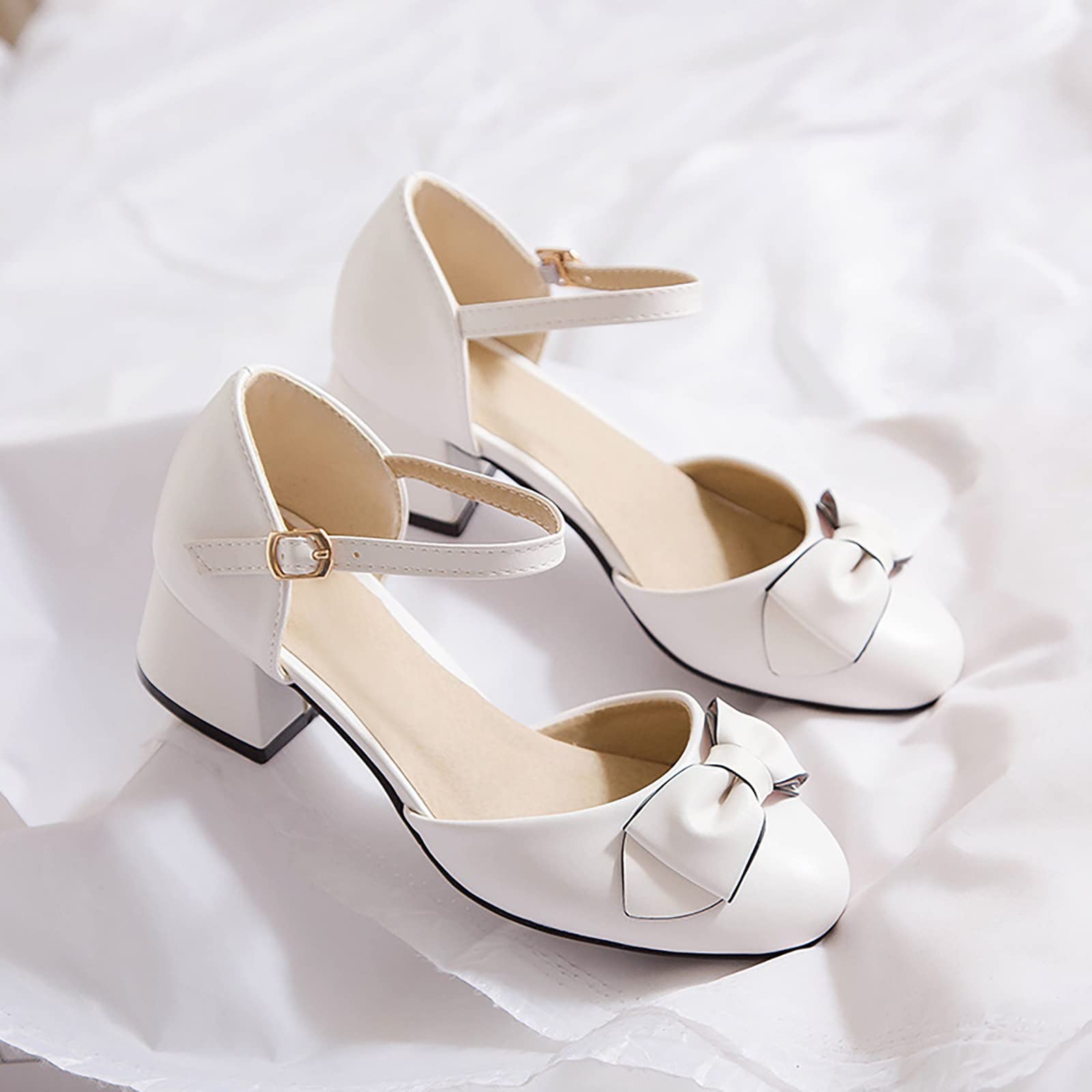 Sandali estivi per ragazze grandi bambini punta chiusa tacco basso spesso tacchi alti scarpe festa matrimonio scuola quotidiana calzature eleganti