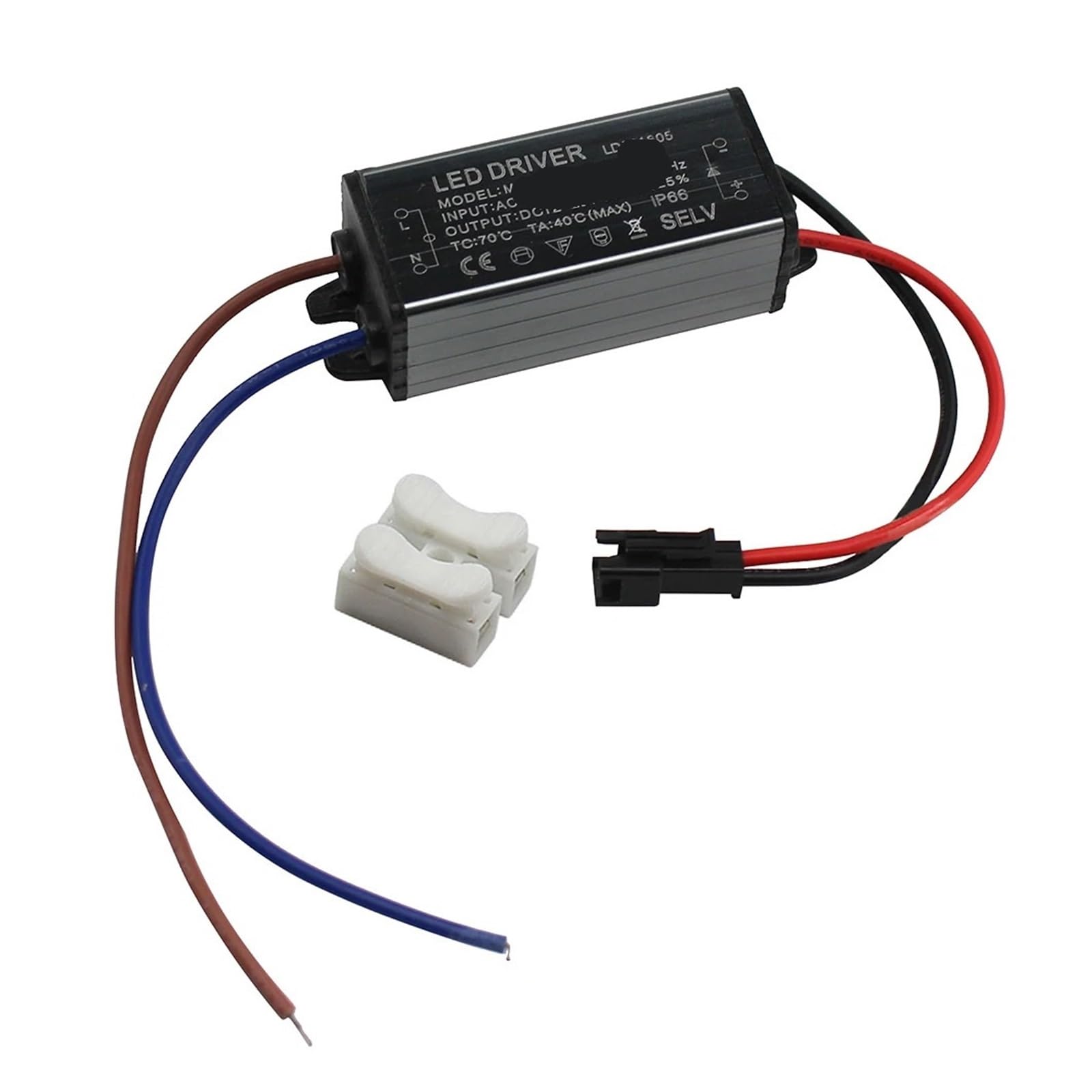 Alimentation de plafonnier LED 4-8 W CA 100-265 V avec transformateur en aluminium IP66
