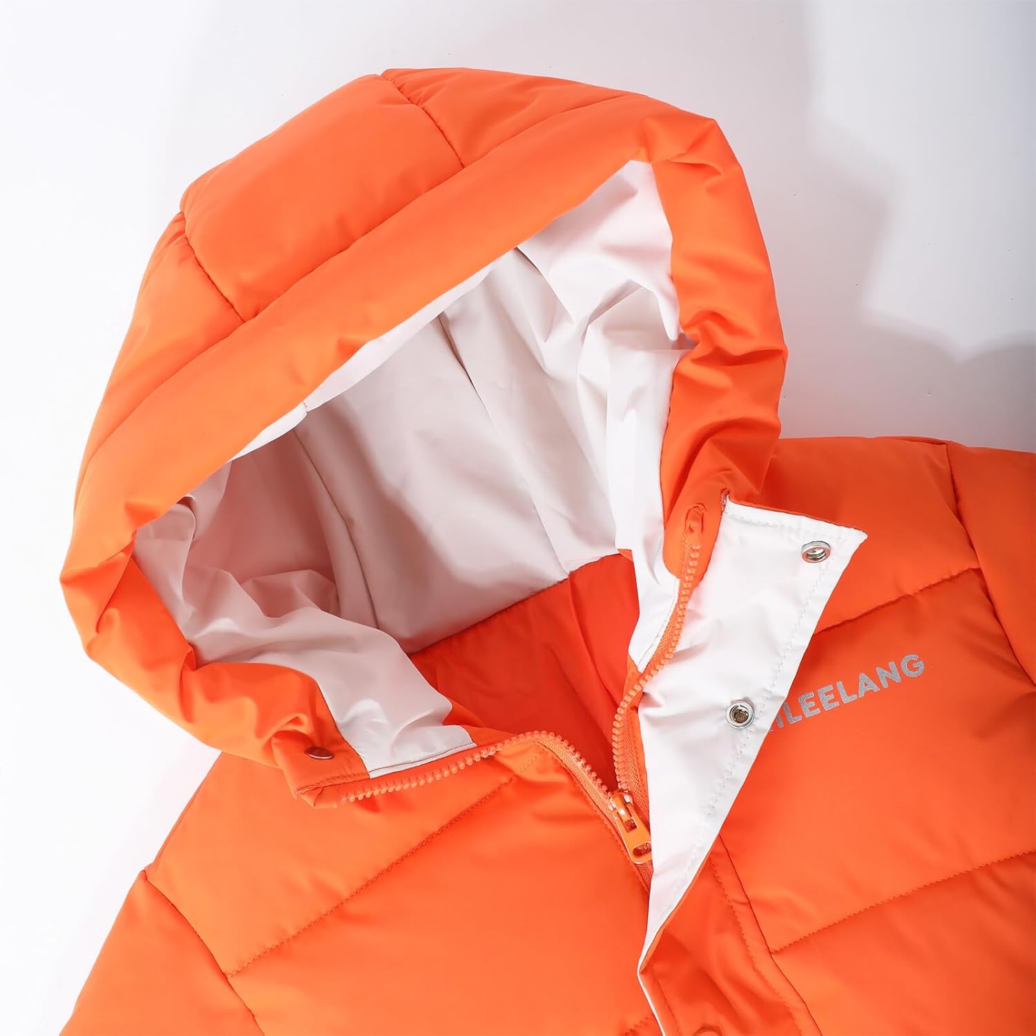 HILEELANG Kids Big Boys Winter Puffer Jacket with Hood, Warm Padded Water-Resistant Coat 6-13 Years - Image 5