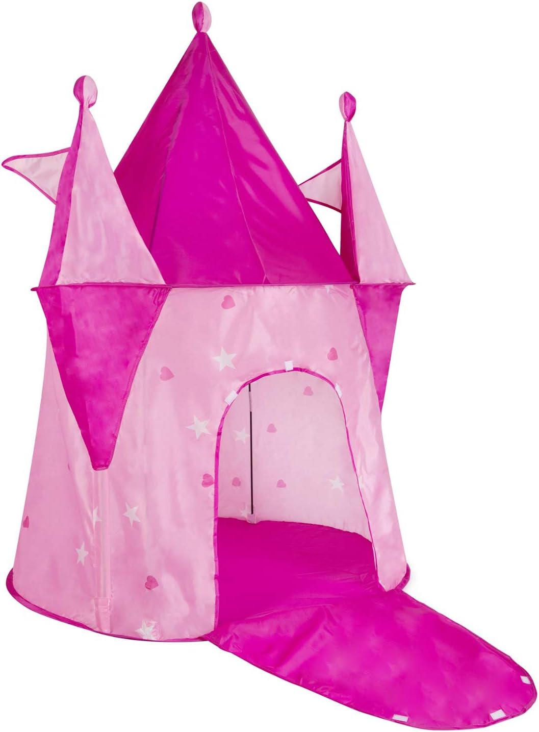 POCO DIVO Swan Castle Princess Dream House Girls Pink Toy Palace Play Tent Kids Indoor Outdoor Playhouse