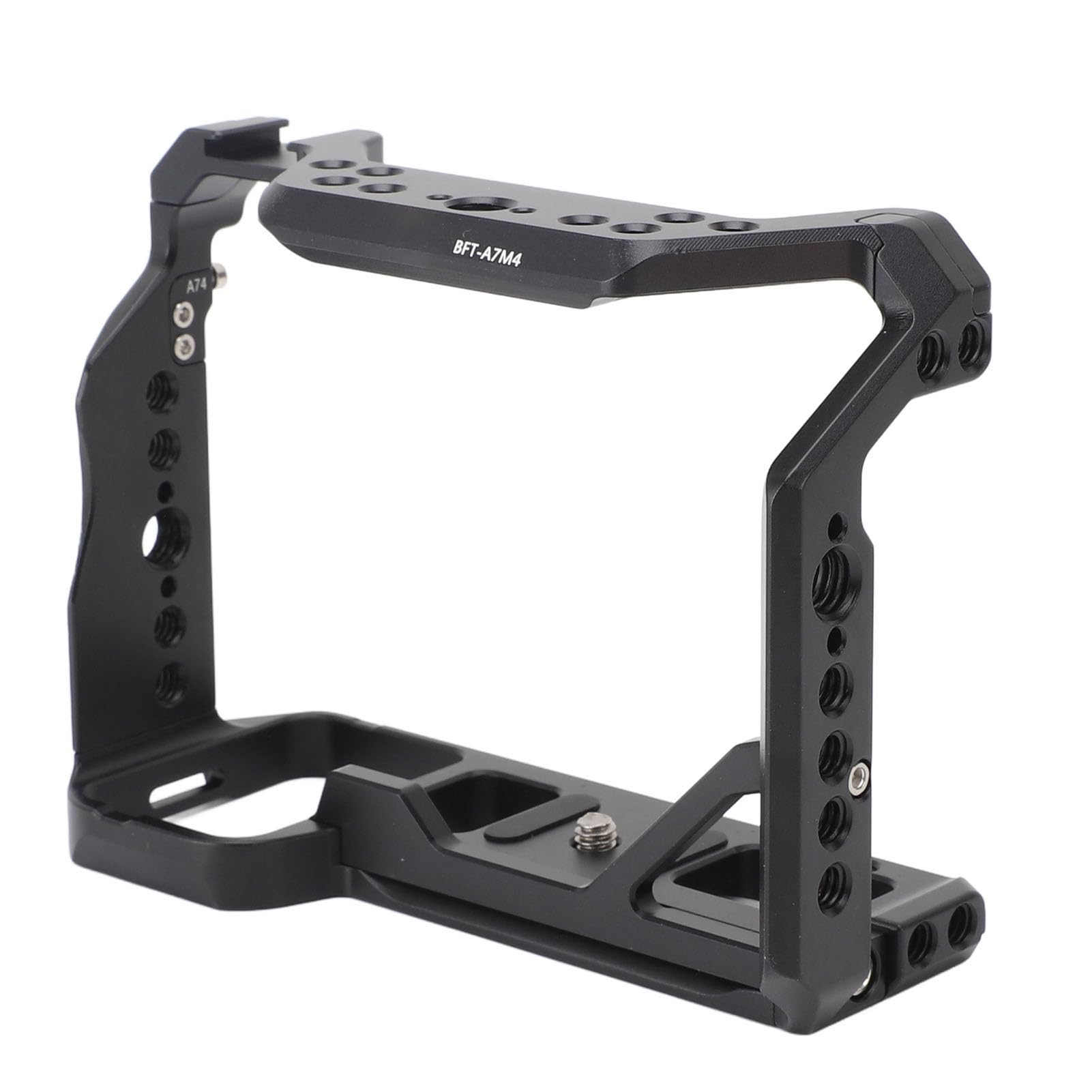 J-ouuoCamera Video Rig Posicionamiento Preciso Proceso de Anodizado Aleación de Aluminio de Alta Resistencia Marco Protector de Cámara Rig para A7M4 A7R4 A7R4A A1 A7S3 A9II