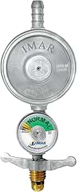 Registro Regulador de gás IMAR 1kg/h com Manômetro 0728/06B