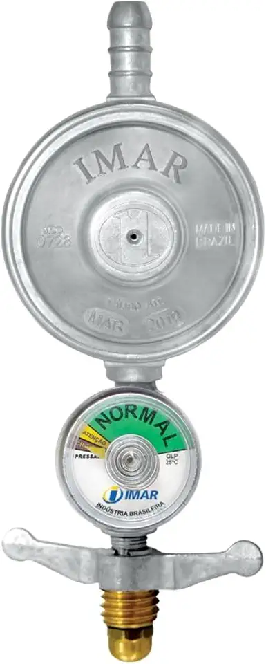 Registro Regulador de gás IMAR 1kg/h com Manômetro 0728/06B