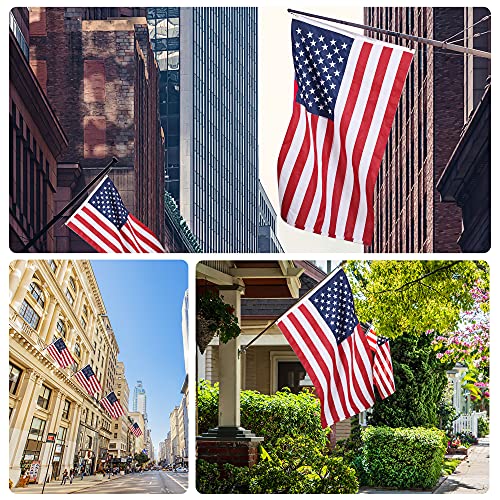 American Flag 4X6 Ft, Usa Us Flags Outdoor, Heavy Duty Durable, Embroidered Stars, Sewn Stripes And Brass Grommets #TOP6