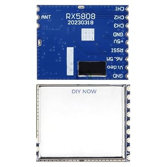 Rx5808 Audio Video Receiver Module SPI Control Av Signal Output 3.5V 170Ma Board