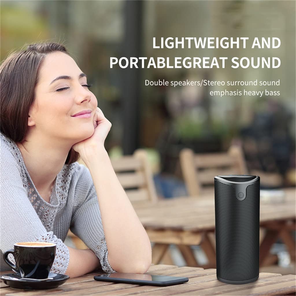 Bezprzewodowy głośnik Zewnętrzny kolumna HiFi Stereo Subwoofer Music Box Przenośny głośnik High-Power Obsługa karty TF