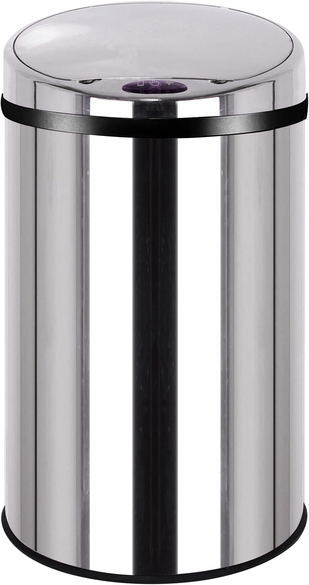 KITCHEN MOVE BAT-30LB AS Design Originale Poubelle Sensor Automatique Inox Capacité 30 Litres