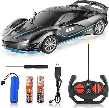 Remote Control Drift Cars, Black Remote Control Vehicle, Cool RC Drift Race Cars, Model Toy for Boys - Driftable, Gifts for Kid Adult Party 22   10   7 CM