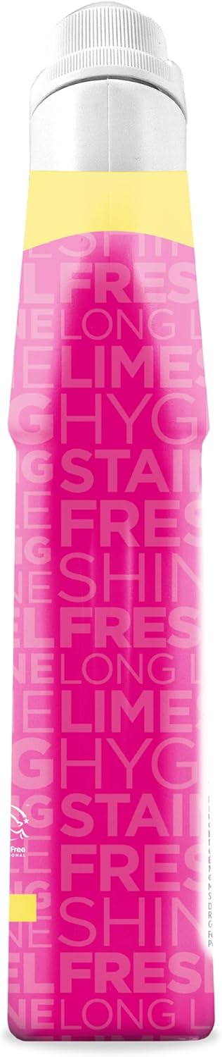 The Pink Stuff Miracle Toilet Cleaner, 750ml – Powerful Stain-Removing Gel for a Sparkling Clean Bowl – Eliminates Limescale, Tough Stains & Odors with Fresh Rhubarb Scent