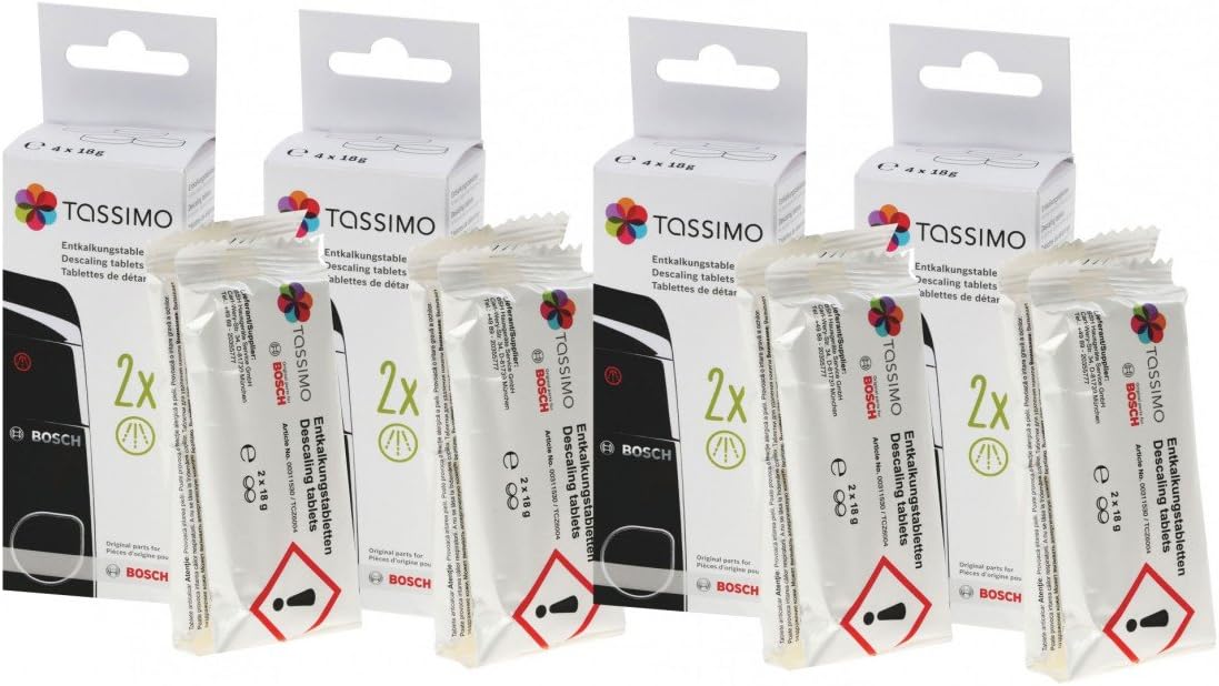 Bosch TCZ6004 Descaling Tablets for all Tassimo MultiBeverage Machines