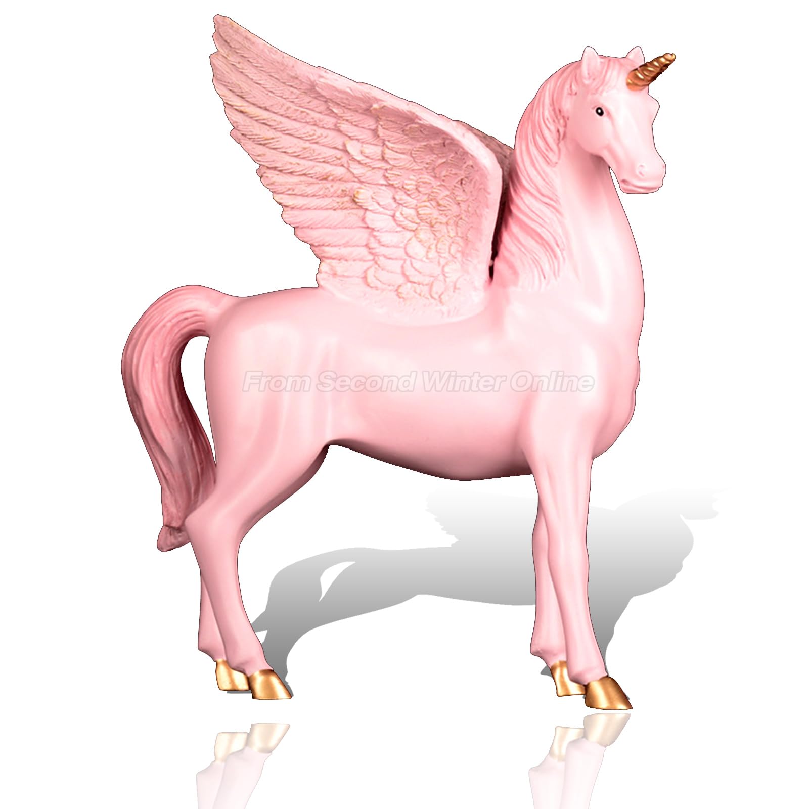 Amazon.com: Pegasus Horse Statue Unicorn Table Sculpture, Wing Divine  Mythical Figures Greek Flying Animal Figurines Home Décor, Desktop Art  Figure, Crafts Decorations for Living Room Party (Pink-Stand) : Toys & Games