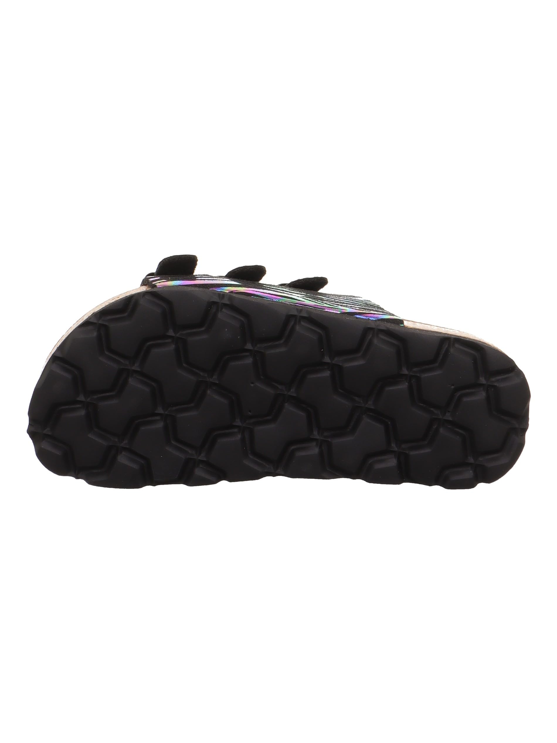 Superfit Mädchen FUSSBETTPANTOFFEL Schwarz 0040 – Ansicht 4