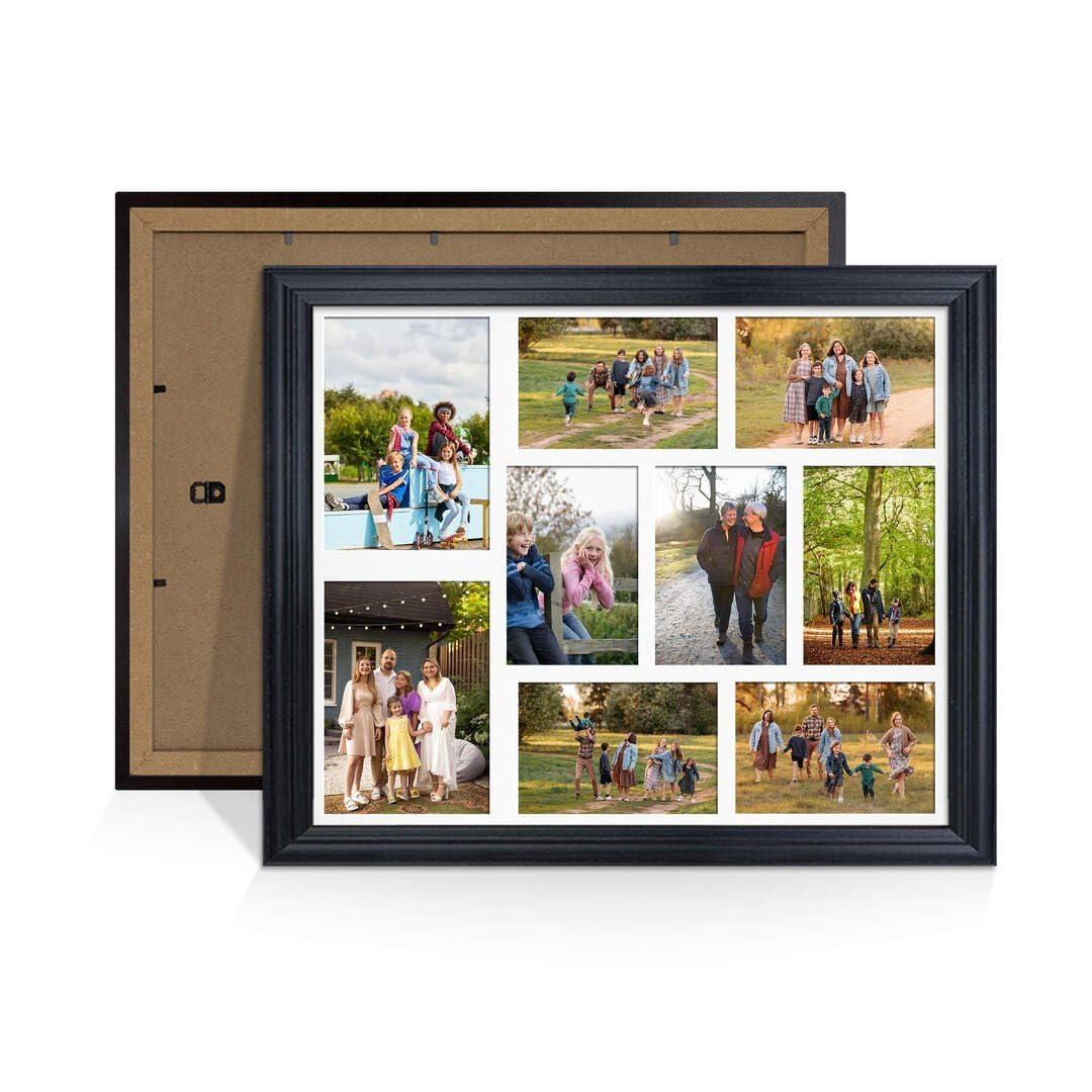 Procut Global 20x16" Classic Photo Frame For Multiple Pictures - Black