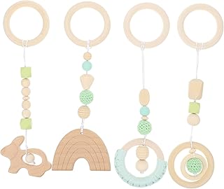 JOINPAYA 4 Peças Brinquedos Sensoriais Pendurados Para Academia De Bebês Decoraciones Para Salas De Casa Brinquedos De Ginástica Para Recém-Nascidos Brinquedos Para Recém-Nascidos