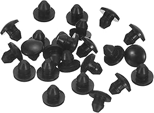 QUARKZMAN 20 Pcs Silicone Snap Lock Hole Stoppers, Rubber Sealing Cover For Kitchen Round Panel