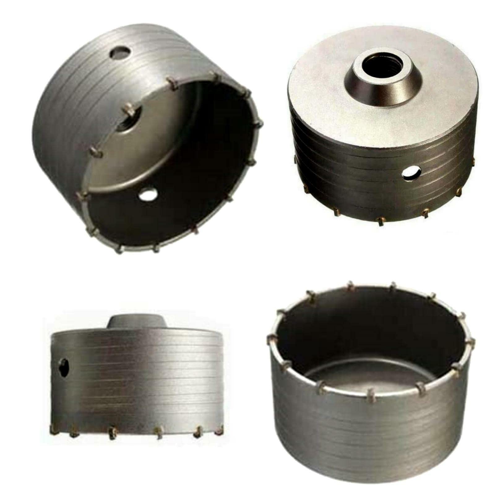 Fresa Carotatrice a Tazza 90mm Carotatrice da Trapano Fresa a Tazza per Muro Forare Calcestruzzo Cemento Mattoni (90mm)