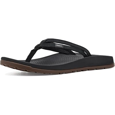 Chaco Lowdown Leather Flip black