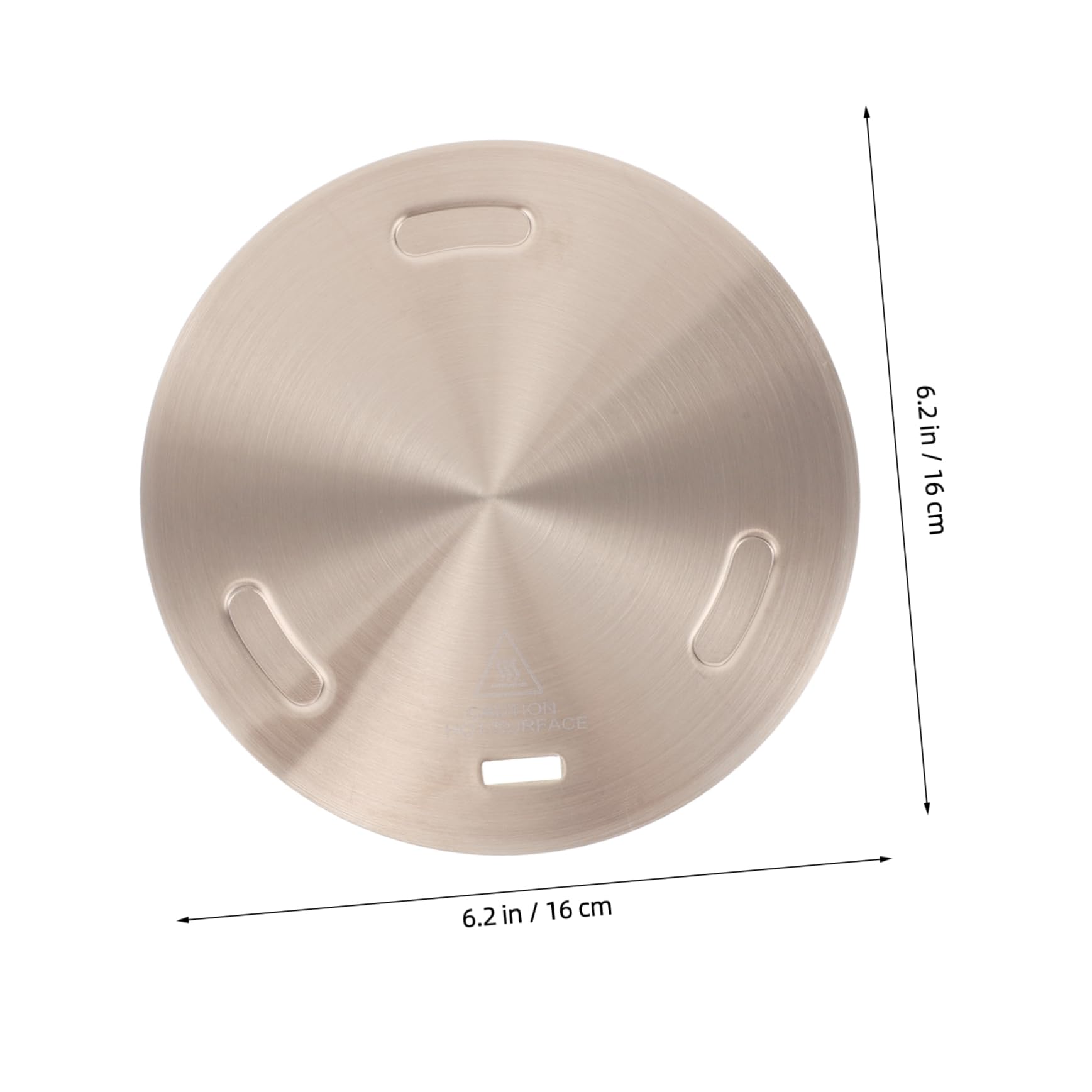 Sosoport 1Set Heat Diffuser Plate for Gas Stove Upgrade Even Heat Distribution Compatible with All Cookware for Stewing and Cooking Easy to Clean