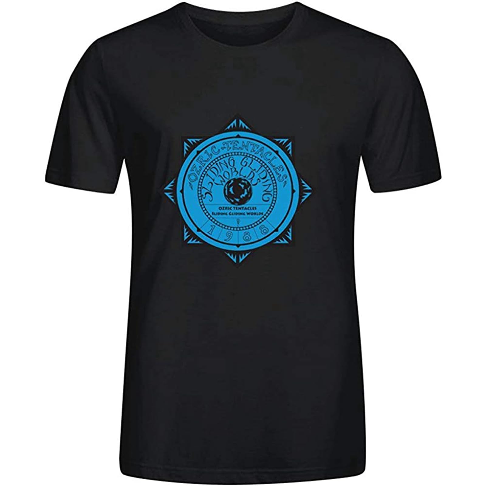 Ozric Tentacles Sliding Gliding Fun Tee Shirts Men Black XL