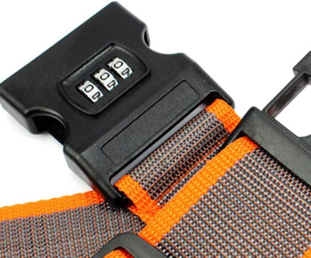 Axgo Luggage Strap Word Cross Password Packing Suitcase Binding Belt, One Size, Blue