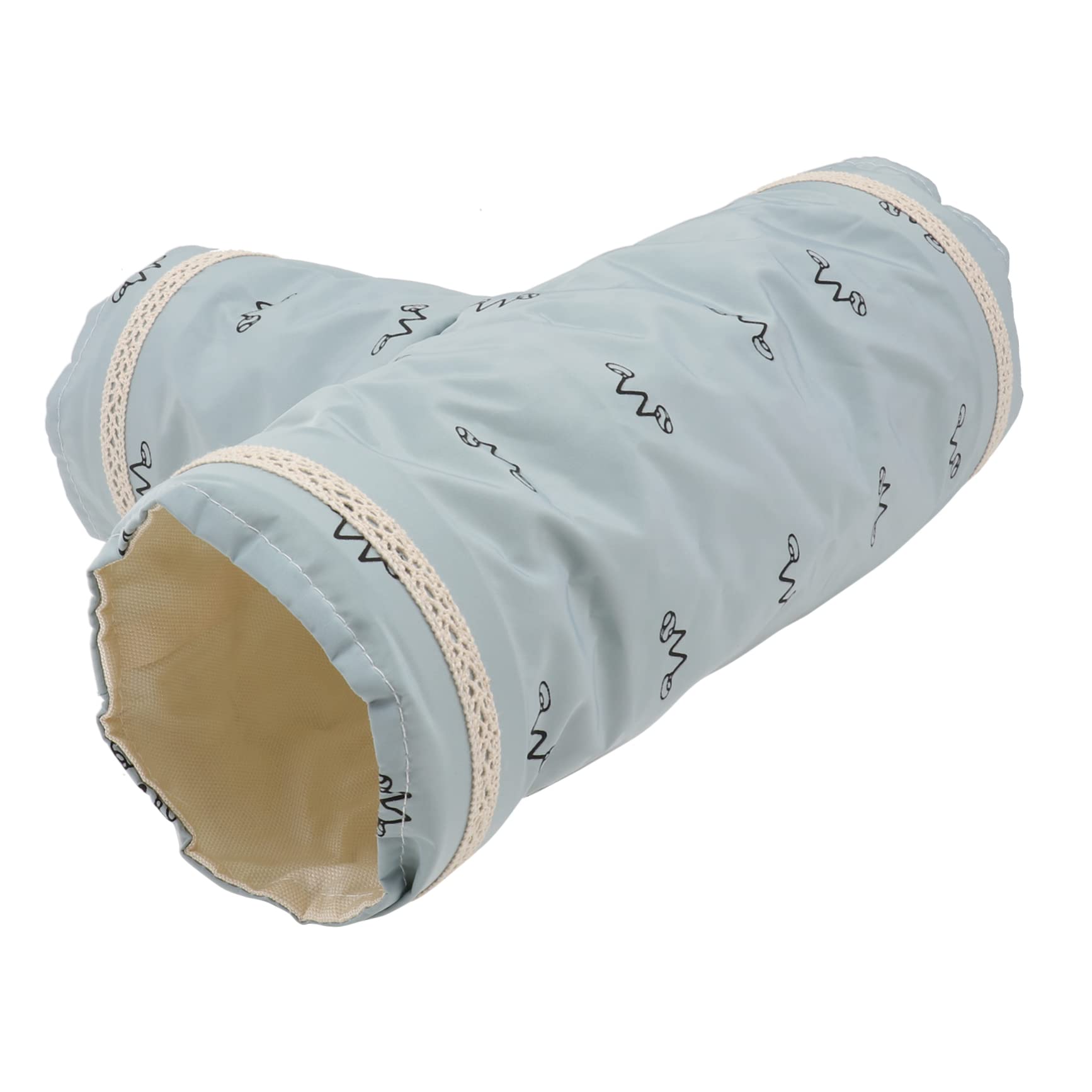 Abaodam Guinea Pig Chinchilla Play Tunnel Summer Cool Nest Small Pet Exploration Toy Folding Design