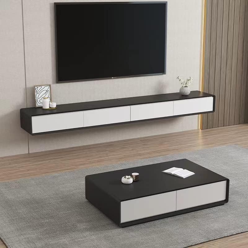 【テレビ】 テレビキャビネット 黒光りで重厚感ありビデオ三台収納可、両脇にカセット収納棚 ラック