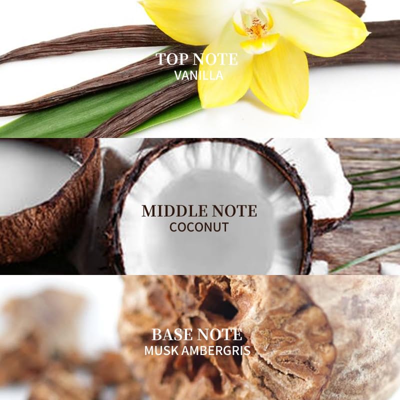 Vanilla Skin Perfume for Women | 30ml Roll-On Fragrance with Coconut & Musk Ambergris | Warm Skin Scent for Women | Long Lasting Concentrated Perfume - Image 4