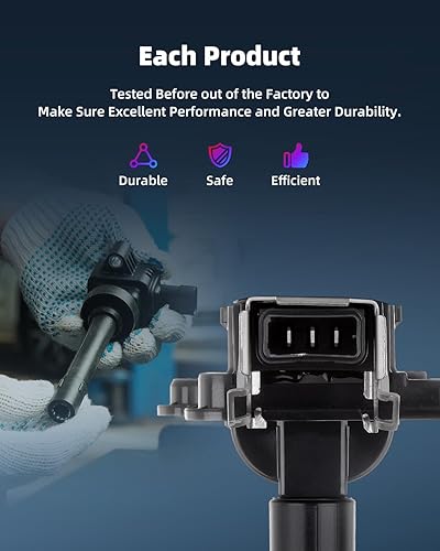 Vista 2066 de ECCPP Bobinas de encendido portátiles de repuesto para automóvil compatibles con Infiniti I30/para Nissan Maxima 3.0L V6 2000-2001 Reemplazo