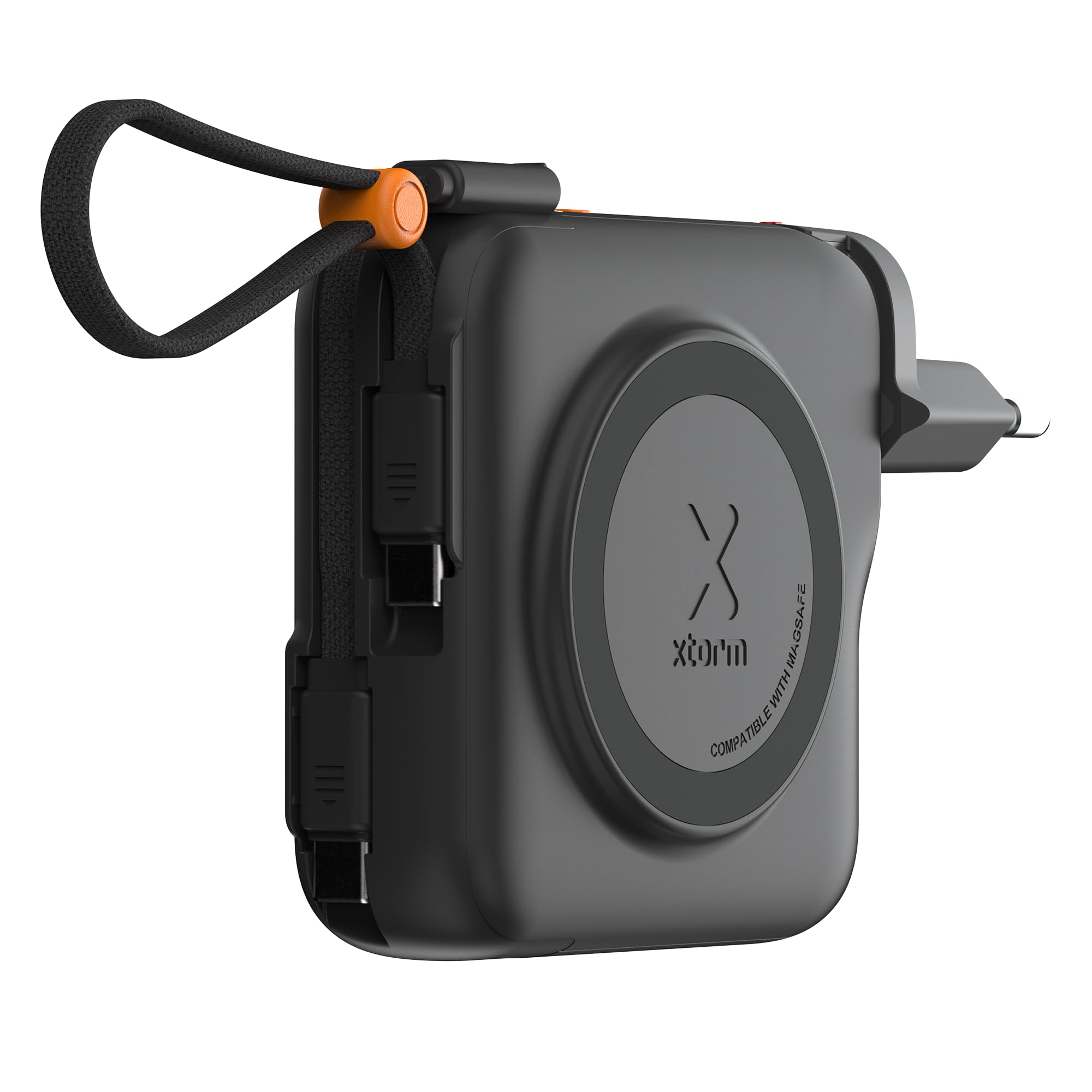 Xtorm TravelPro 3 in 1 Travel Charger Power Bank 10000mAh 30W USB-C PD + ricarica magnetica ABS e PC caricatore da viaggio universale XTPP101