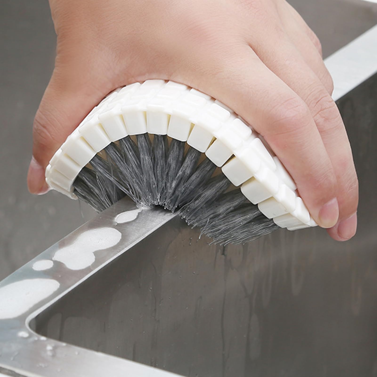 Cepillo de lavandería -15.5 * 5.8 * 4 cm CM Scrubbing Brushes, Soft Bristle Cepillo de Limpieza de Zapatillas de Agarre | Cepillos de Limpieza de hogares de Calidad para el baño Bañ