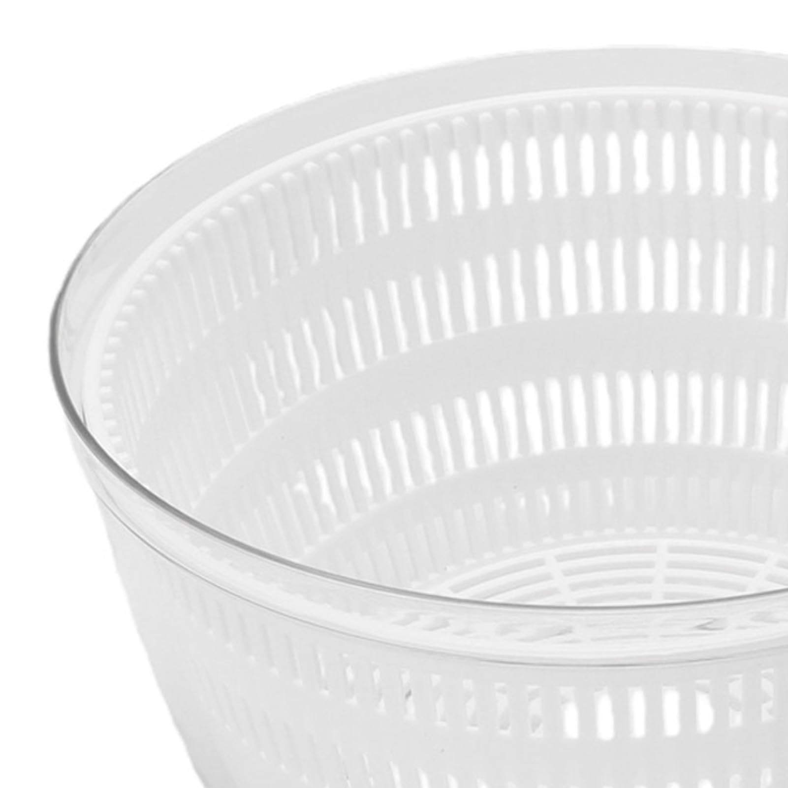 Greensen Ensalada Eléctrica Spinner, ABS PP Recargable Frutas Verduras Lavadora y Secadora, 4L Doble Capa Desmontable Tazón, Carga USB para Cocina Casera Preparación de Ensalada Familiar (GRAY)