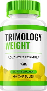(1 Pack) Trimology Weight Advanced Formula Pills, TrimologyWeight Support Supplement, Overall Wellness, Maximum Strength (60 Capsules)