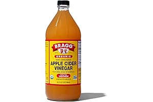 Bragg Organic Raw Apple Cider Vinegar (ACV): Natural Remedy with Unfiltered Goodness