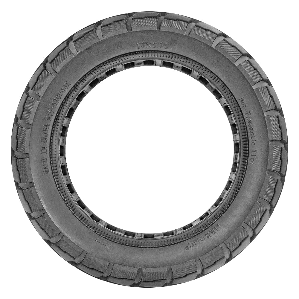 Ruedas Todoterreno macizas de Caucho 10x2.75 para Patinete Eléctrico Smartgyro Speedway/Speedway Pro, Speedway 5,Rockway/Crossover, Dualtron 3, Offroad (2 PCS)