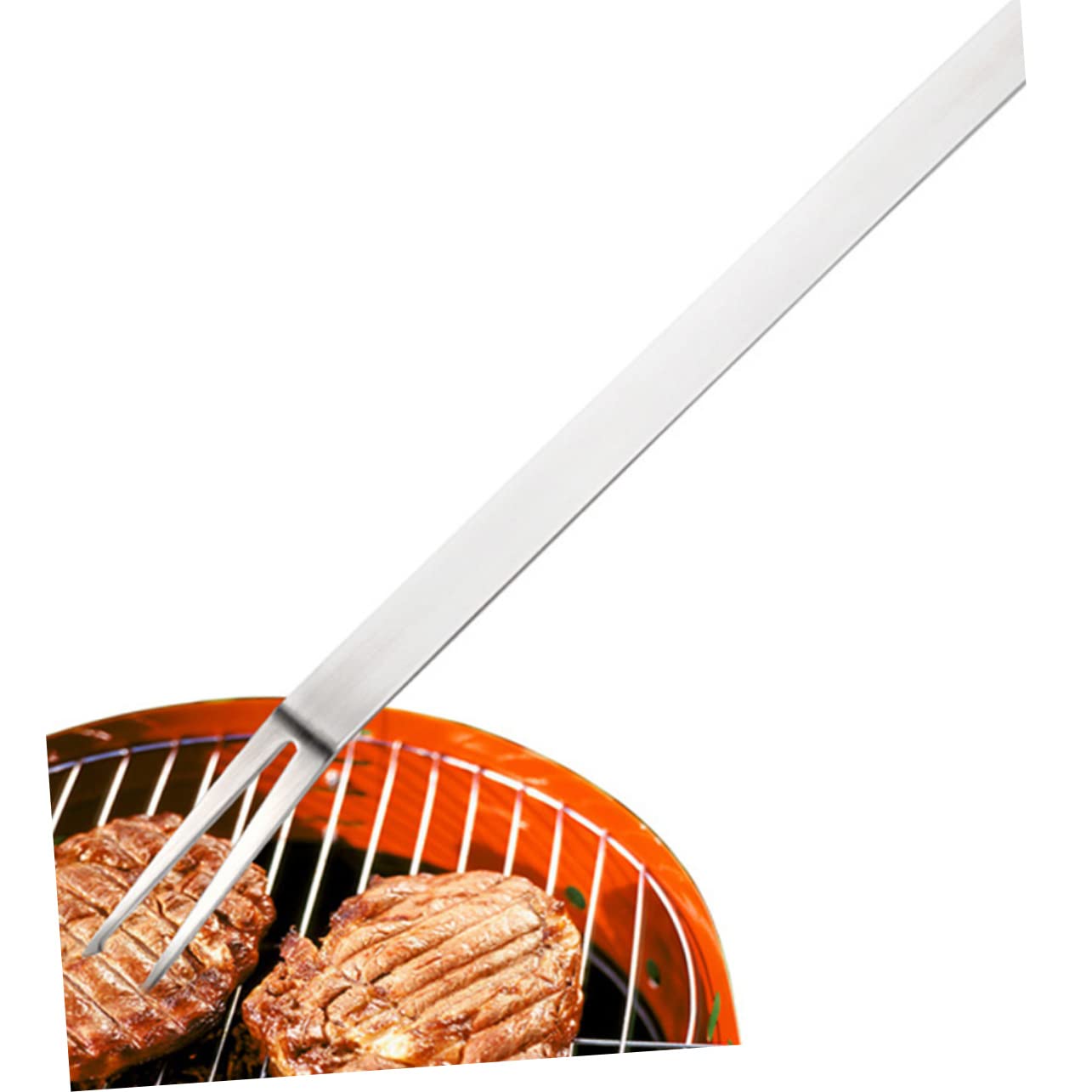 TOYANDONA 4pezzi Forchette Da Barbecue Inossidabile Utensili Pratici Per Grigliate Carne e Verdure Per Marshmallow e Salsicce