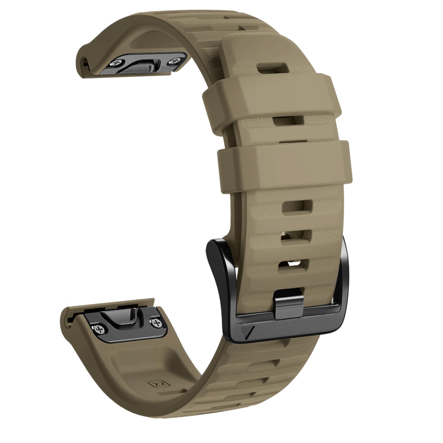 NotoCity for Garmin Fenix 6 Pro/6 Strap, Quickfit 22mm for Garmin Fenix 5/7/7 Pro/5 Plus/8/E 47mm Strap, for Forerunner 935/955/965, Instinct, Epix Gen 2, Tactix 8 47mm Band(Coyote tan)