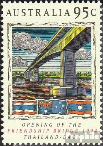 Prophila Collection Australia Michel.-No..: 1398 (Completa Edizione) 1994 Freundschaftsbrücke Thailand-Laos (Francobolli per i Collezionisti)