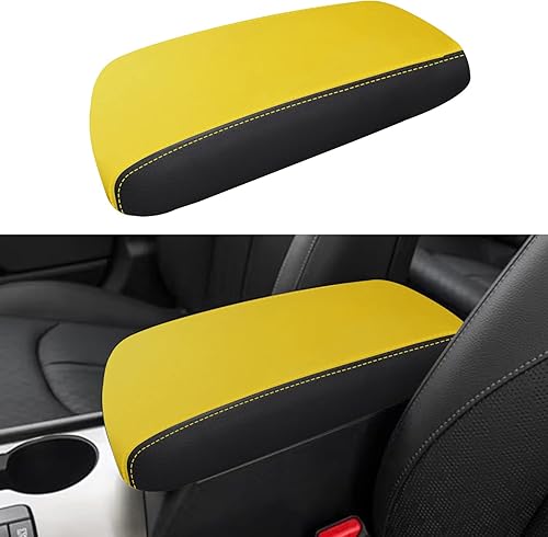 Miniatura 7 de Funda para reposabrazos de consola central de automóvil para Kia Optima 2016, 2017, 2018, 2019, 2020, de piel, antiarañazos, funda de asiento