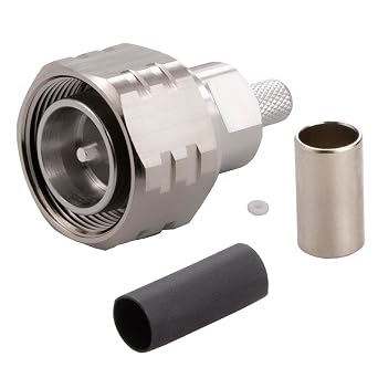 4.3/10 Mini Din Connector Crimp Male 4.3-10 for LMR240 Cable 4.3/10 Male for lmr240