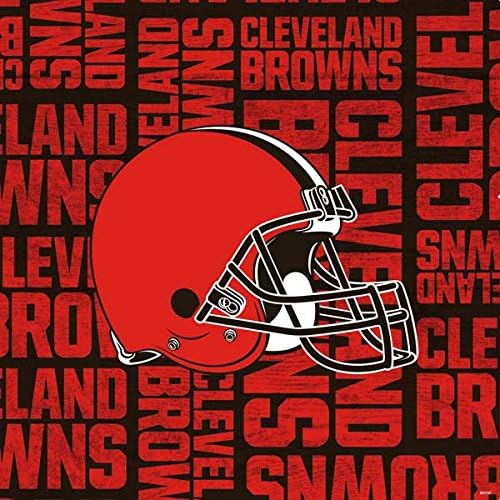 Vista 8 de Skinit Calcomanía para juegos compatible con PS4 Pro/Slim Controller, diseño de logotipo grande de Cleveland Browns con licencia oficial de la NFL