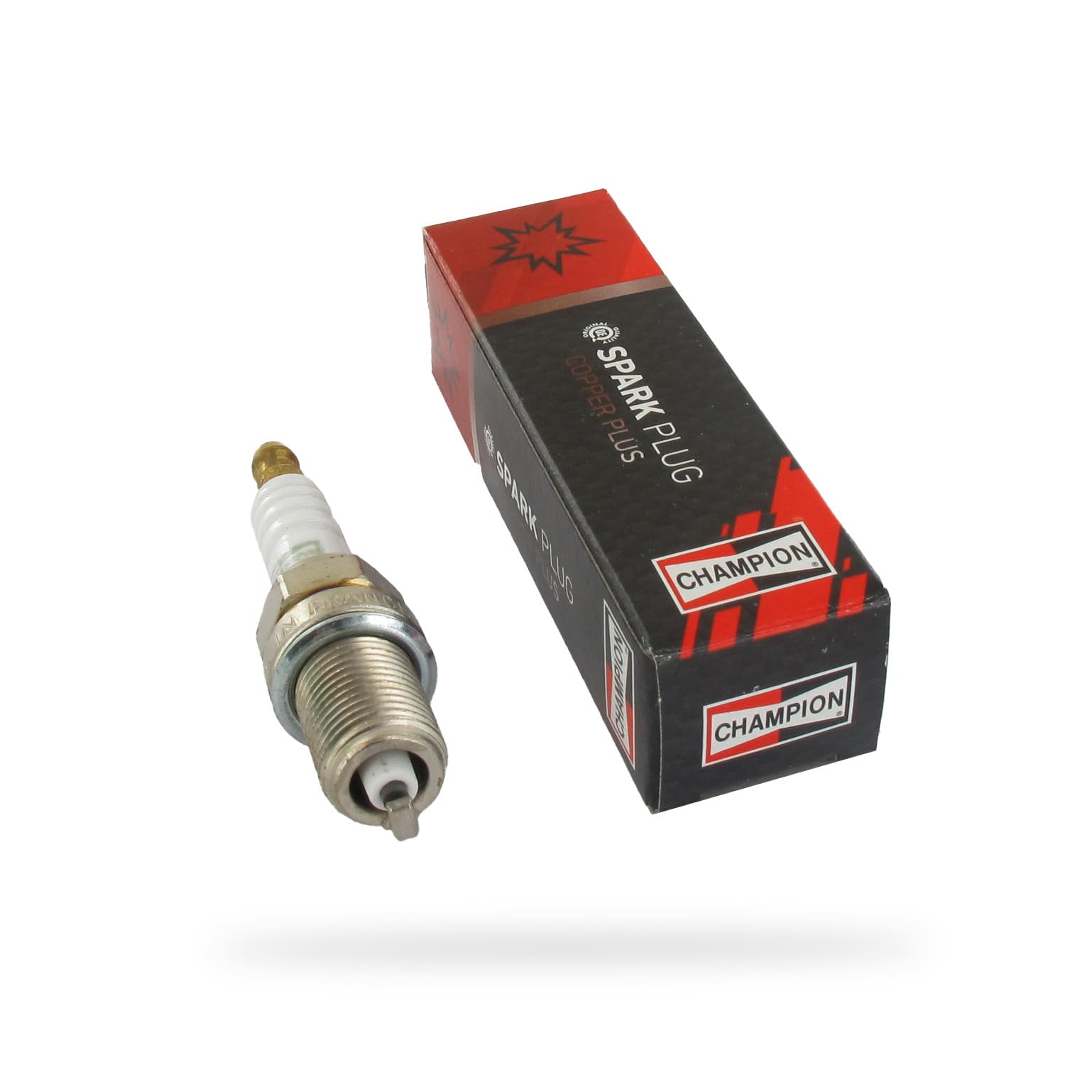 CHAMPION - Zündkerze CHAMPION RC12YC - Langlebig & Zuverlässig - Premium-Qualität - Ersetzt NGK BKR5ES, NGBKR5ES, TASHIMA 2209846.