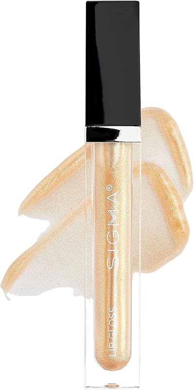 Sigma Beauty Luscious Lips - Hydrating, Non-Sticky, High-Shine Lip Gloss - Cruelty Free, Vegan