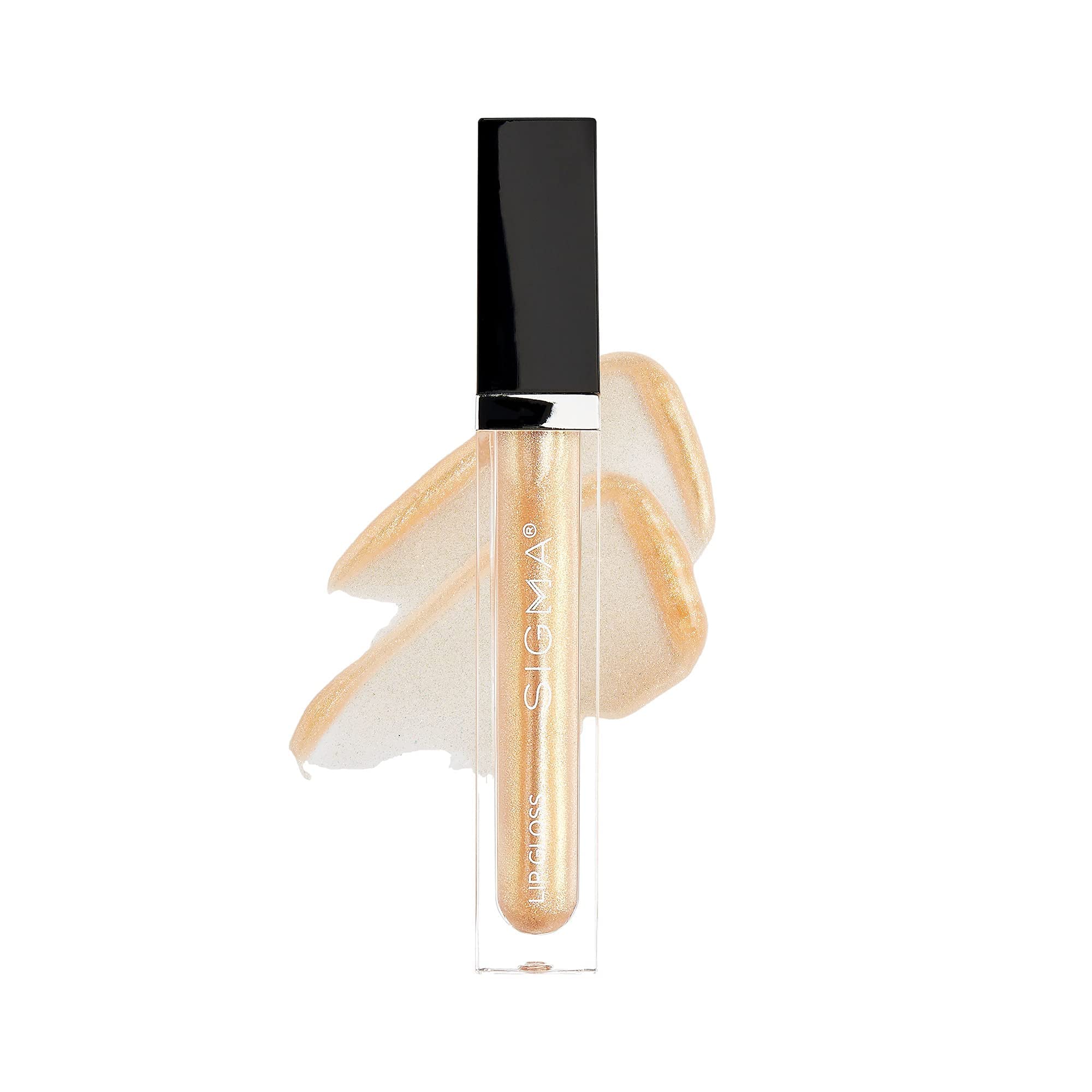 Sigma Beauty Lip Gloss, Brilliance - Luscious Lips - Hydrating, Non-Sticky, High-Shine Lip Gloss - Hydrating, Cruelty Free, Vegan