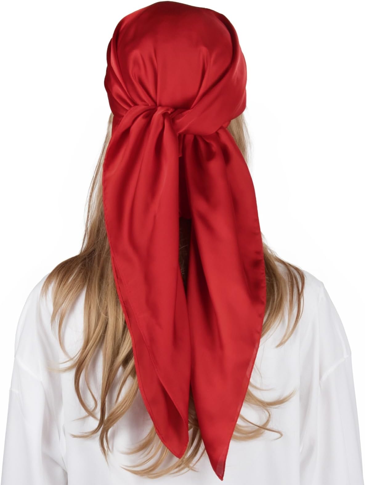 RIIQIICHYRIIQIICHY 35 Inch Head Scarf for Women Hair Scarf Like Silk Scarf Square Scarf Bandanas for WomenGlobal Recycled StandardGlobal Recycled StandardGlobal Recycled Standard
