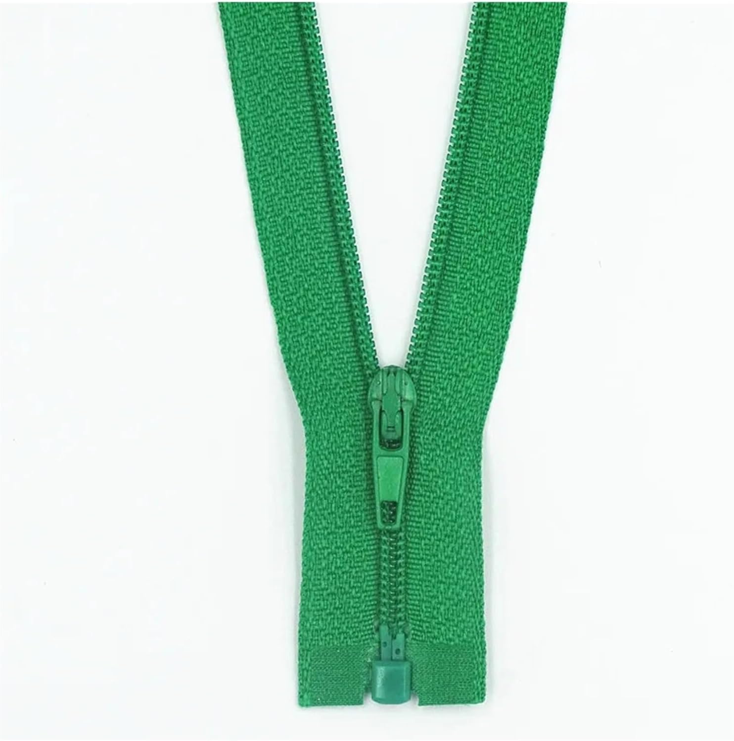 Zipper Replacement,Zippers for Sewing Zips 5Pcs Zipper Open End 20Cm-60Cm Suitable for Garment Sewing Process(Green)