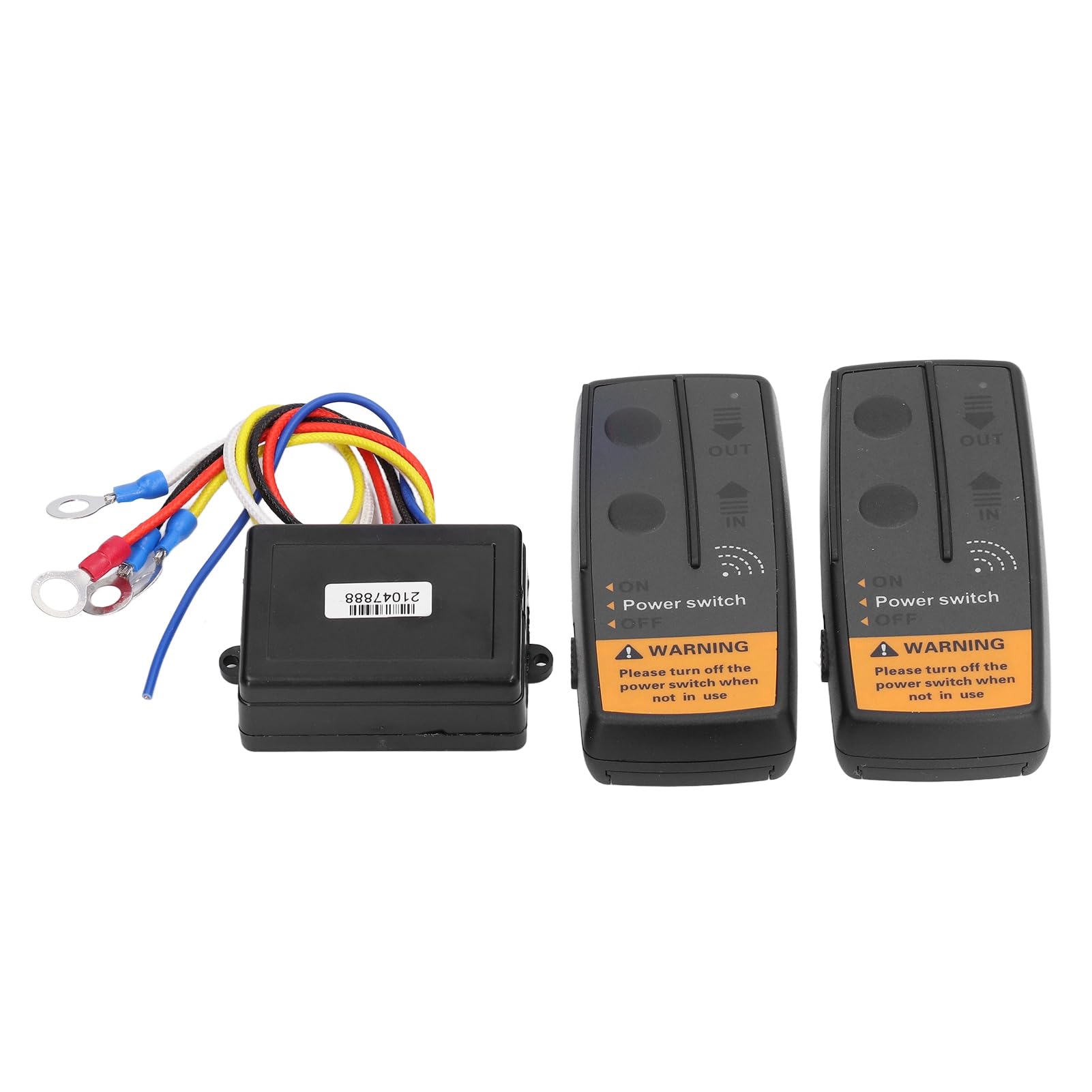 Kit Telecomando Wireless Premium per Verricello da 12 V per Verricelli Fino a 12.000 Libbre ATV UTV Installazione Semplice