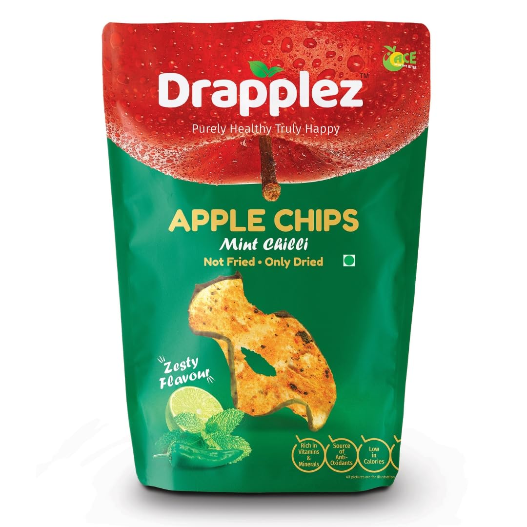 DRAPPLEZ Apple Chips Zesty Flavour (PACK OF 3) (B081MVTTDC) Amazon Price History, Amazon Price Tracker