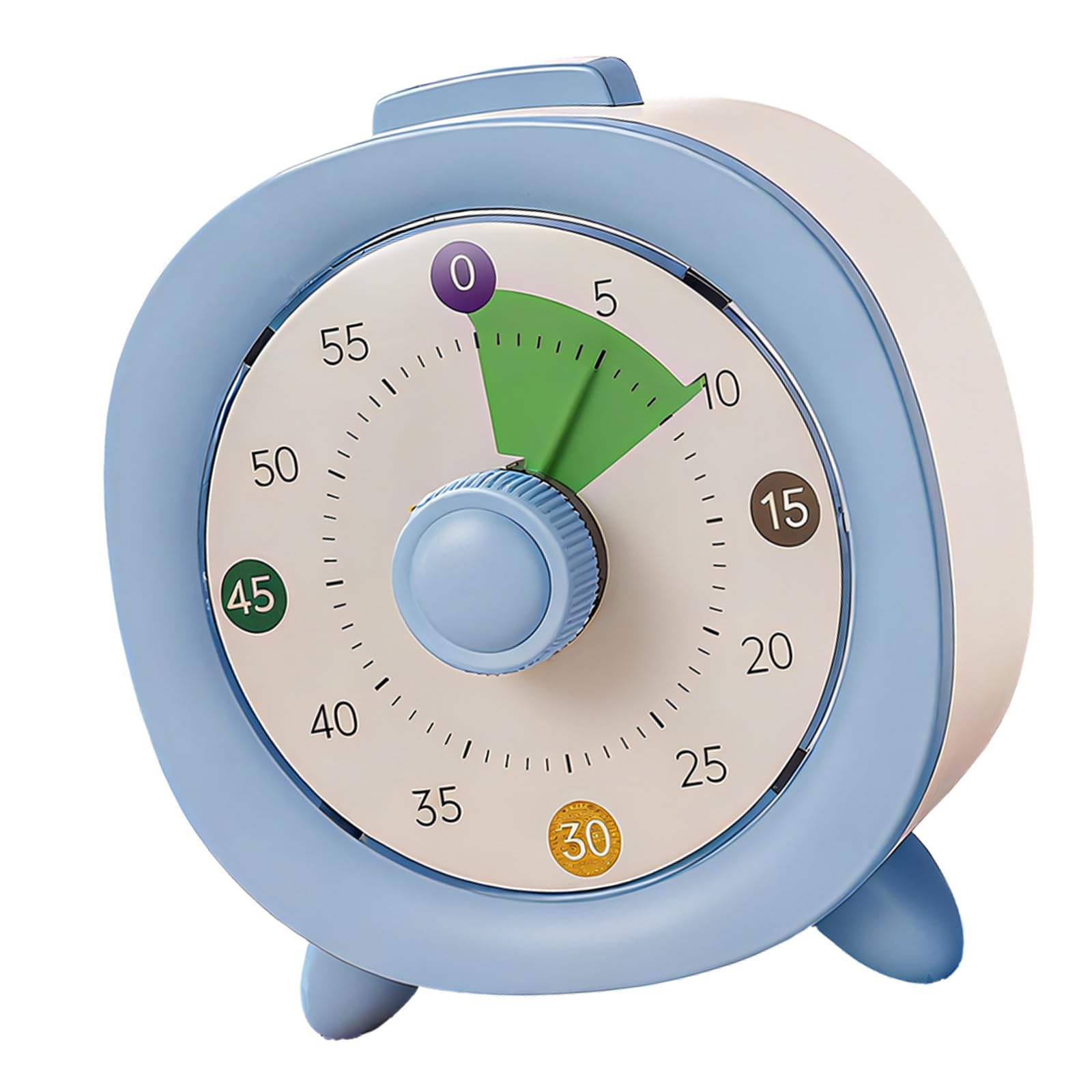 60 Minutes Visual Timer Quiet Operations Countdown Alarm Clock Kitchen Time Management Tool